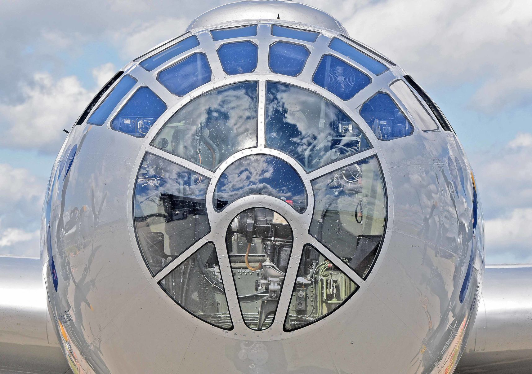 The Boeing B-29a bomber named "FiFi"